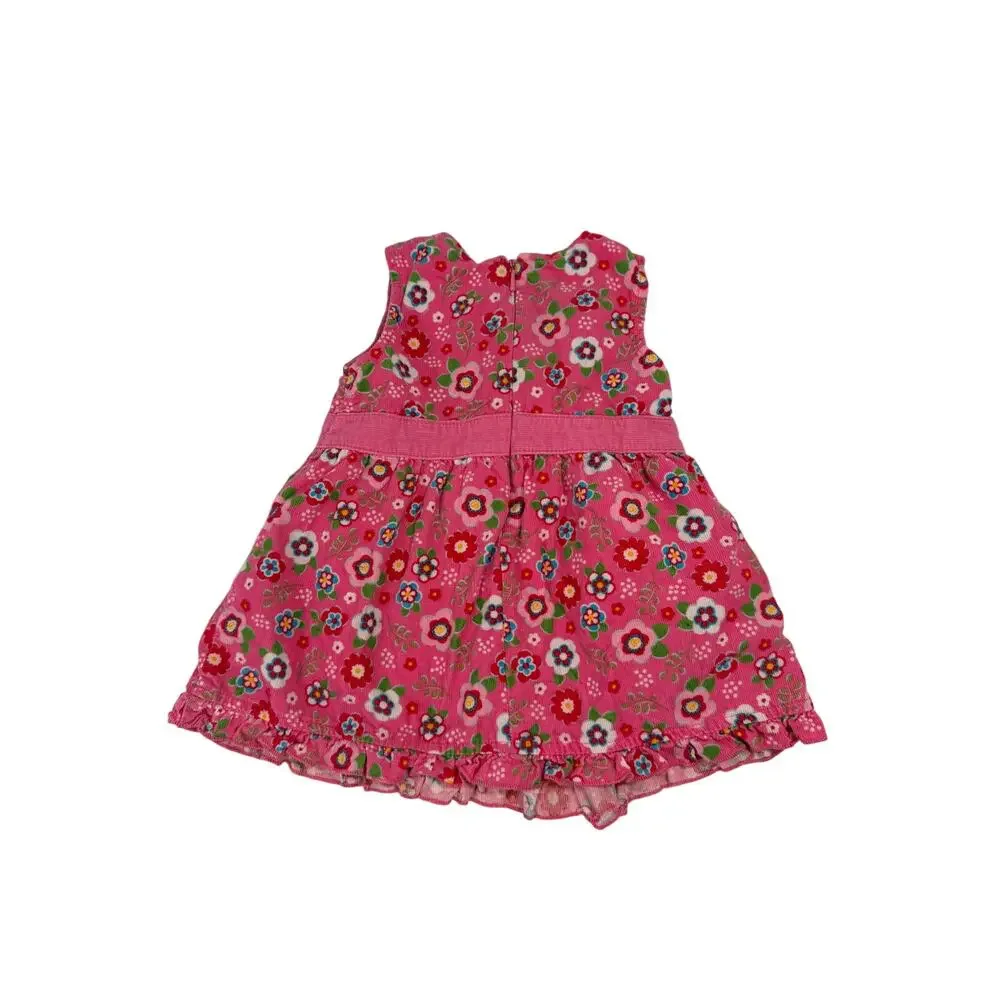 Vintage The Children's Place Baby Corduroy Floral Dress 3-6 months